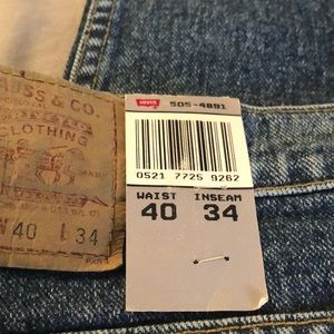 Levi’s 505 jeans Brand New Size 40/34